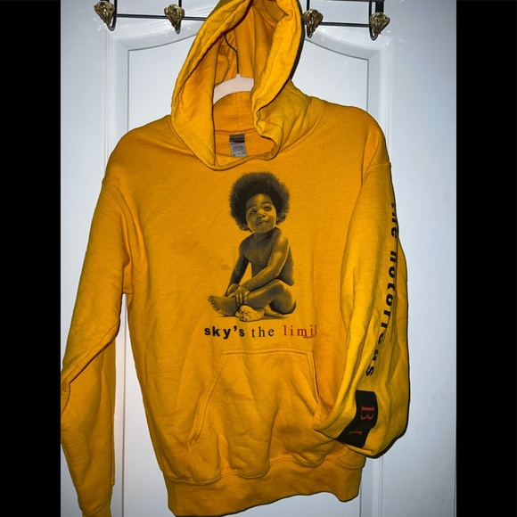 Biggie Smalls Skys The Limit Hoodie Small - Picture 2 of 8